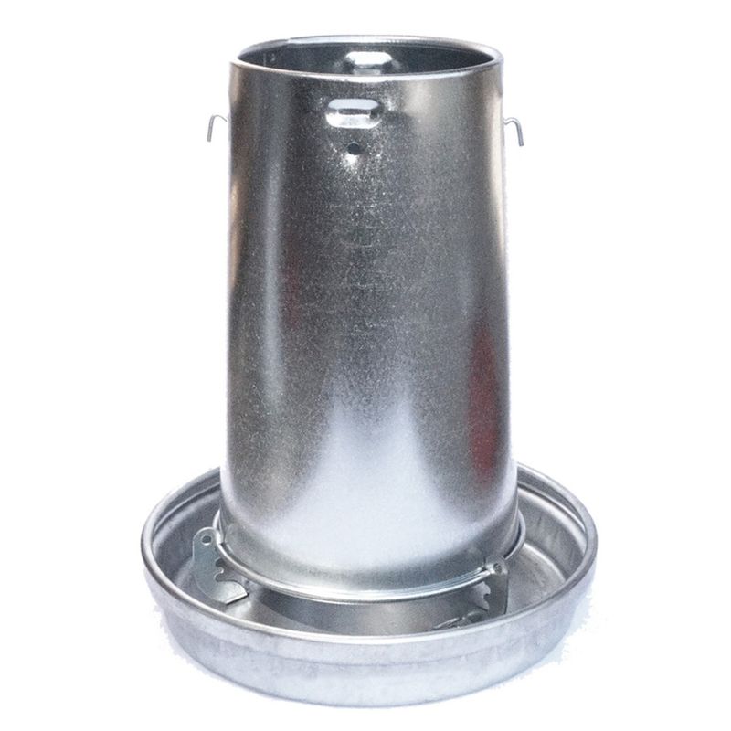 Vadigran - Silo d'alimentation galvanisé contenance 14 litres ø 33 cm pour