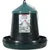 Mangeoire silo en plastique recyclé vert, capacité 4 kg, basse cour