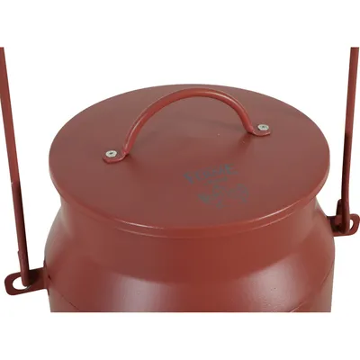 Mangeoire métal broc seau ø 24  x 40 cm  pour basse cour