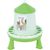animallparadise - Mangeoire silo en plastique avec pieds, capacité 4 kg