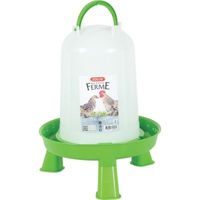 zolux - Abreuvoir en plastique avec pieds capacité 5 litres basse cour