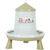 zolux - Mangeoire silo en plastique avec pieds, capacité 2 kg, basse cour