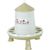 zolux - Mangeoire silo en plastique avec pieds, capacité 2 kg, basse cour