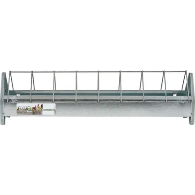 Mangeoire galvanisé 50 cm pour basse cour