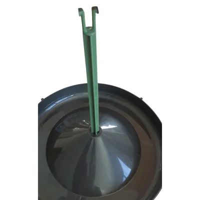 Gasco - Mangeoire plastique recyclé sur pieds 8 kg couleur aléatoire