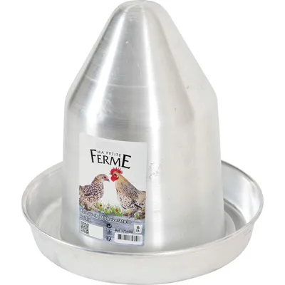 zolux - Abreuvoir en aluminium, capacité 6 litres basse cour