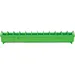 Mangeoire 50 cm vert en plastique pour basse cour