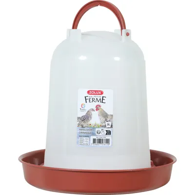 Abreuvoir en plastique contenance  jusqu'à 3 Litres,  , basse cour