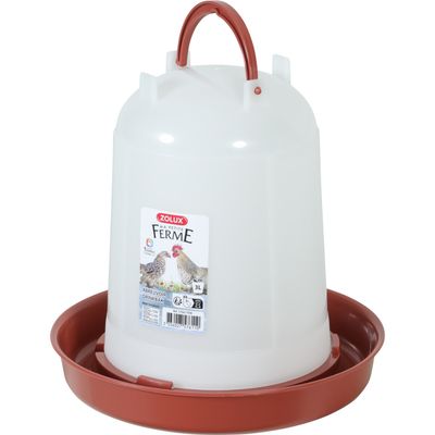 zolux - Abreuvoir en plastique contenance  jusqu'à 3 Litres,  , basse