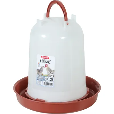 Abreuvoir en plastique contenance  jusqu'à 3 Litres,  , basse cour