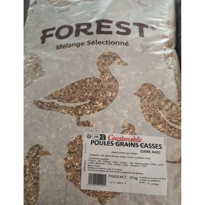 Coustenoble - Alimentation Basse cour 1 er âge  poule Ardennes 20 kg