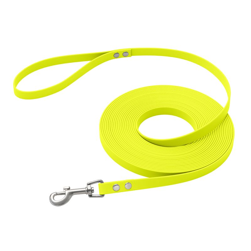bio-leine Biothane longue 10m sans dragonne pour petits chiens max 15kg