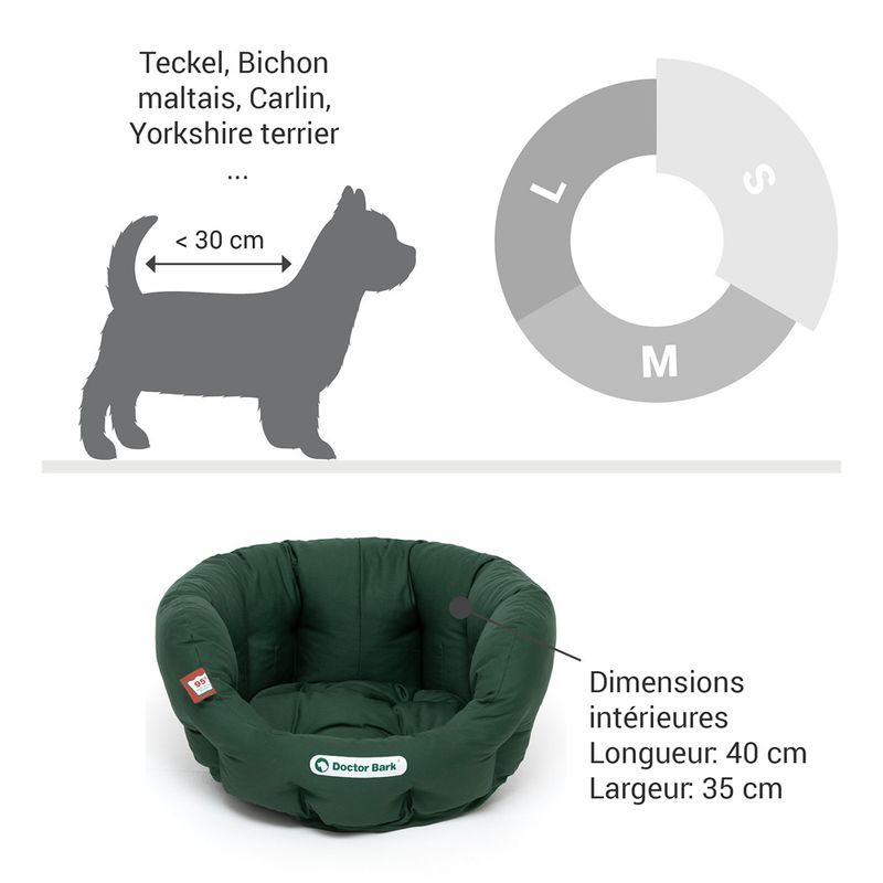 Doctor Bark nid orthopédique pour chien