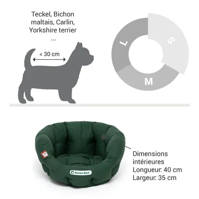 Doctor Bark nid orthopédique pour chien