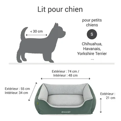 Lit pour chien Doctor Bark „GreenLabel“ Lit pour chien Doctor Bark „GreenLabel“