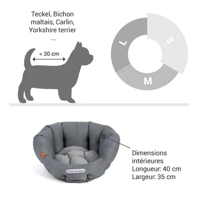 Doctor Bark nid orthopédique pour chien