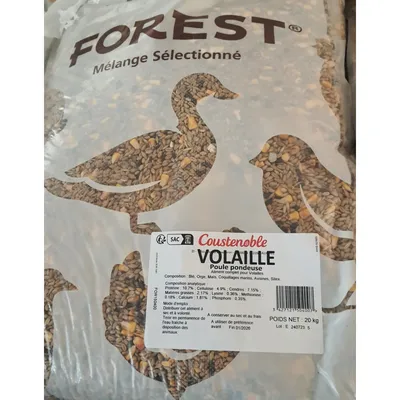 Alimentation Volaille poule pondeuse 20 kg
