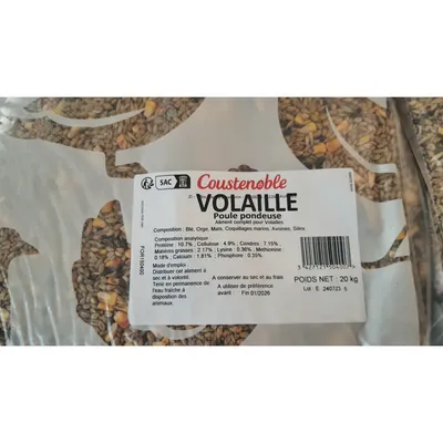 Alimentation Volaille poule pondeuse 20 kg
