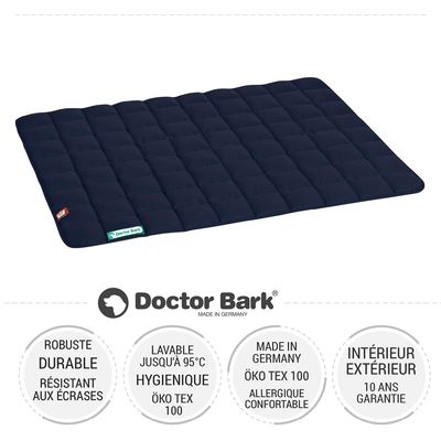 Doctor Bark Couverture matelassée réversible pour chiens