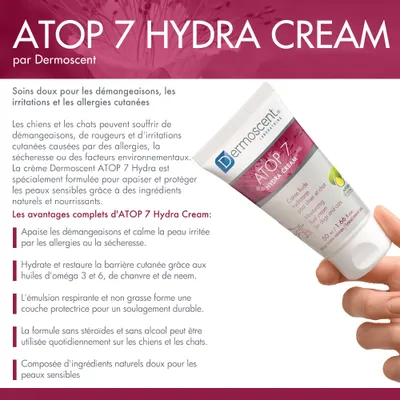 DERMOSCENT - ATOP-7 HYDRACREAM HUND UND KATZE - DERMOSCENT