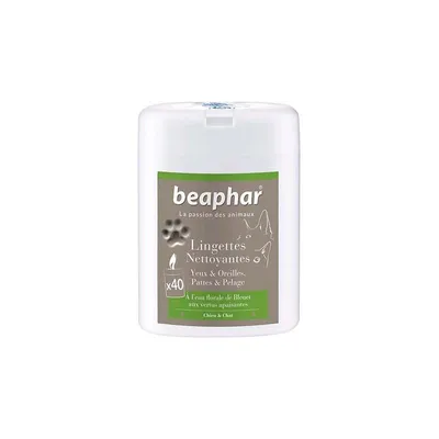 BEAPHAR - Lingettes nettoyantes BEAPHAR - Lingettes nettoyantes