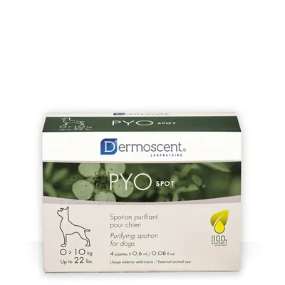 DERMOSCENT - PYOSPOT CHIEN 1 - 10 KG - DERMOSCENT
