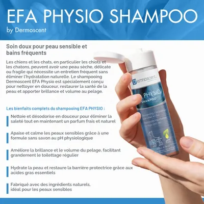 DERMOSCENT - EFA-PHYSIO SHAMPOO - DERMOSCENT
