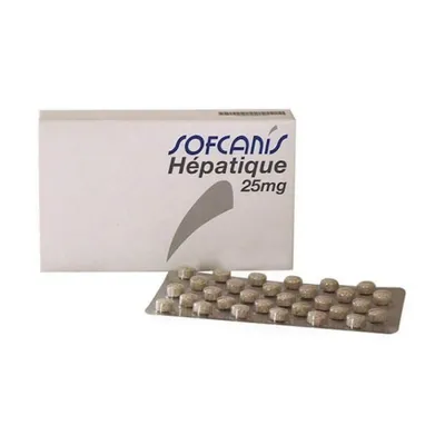 LABORATOIRE MOUREAU - SOFCANIS HEPATIQUE 25 MG - MOUREAU