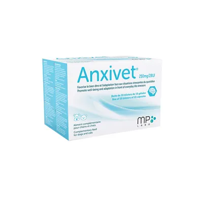 MP LABO - ANXIVET 250 MG/28UI CHIEN ET CHAT - MP LABO