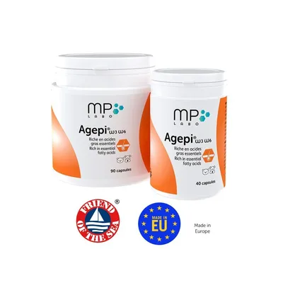 MP LABO - Agepi Omega 3 et 6 - Pelage - Mp Labo