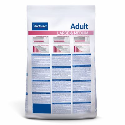 VIRBAC - DOG DOG VETERINARY HPM DOG ADULT LARGE & MEDIUM - VIRBAC