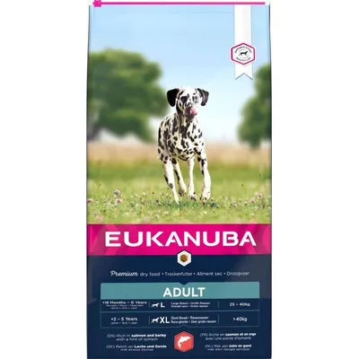 EUKANUBA - Erwachsenen-Hundefutter mit großen Lachsen - Eukanuba