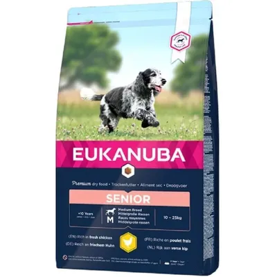EUKANUBA - CHIEN SENIOR MEDIUM POULET - EUKANUBA EUKANUBA - CHIEN SENIOR MEDIUM POULET - EUKANUBA