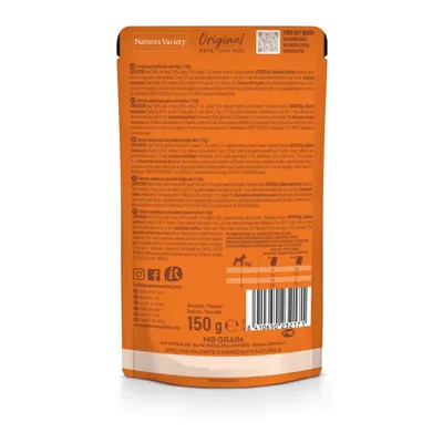 NATURE'S VARIETY -  CHIEN MINI - ORIGINAL BOEUF