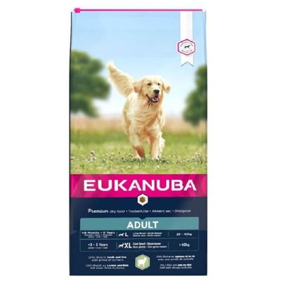 EUKANUBA -   CHIEN ADULT LARGE AGNEAU - EUKANUBA
