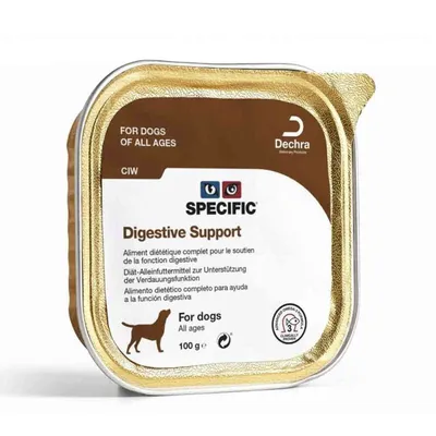 SPECIFIC - Terrine chien CIW DIGESTIVE SUPPORT (boite 7x100g)