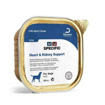 SPECIFIC - Terrine chien CKW KIDNEY SUPPORT (boite 6x300g) SPECIFIC - Terrine chien CKW KIDNEY SUPPORT (boite 6x300g)