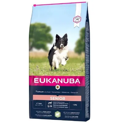 EUKANUBA -   CHIEN SENIOR AGNEAU SMALL / MEDIUM - EUKANUBA