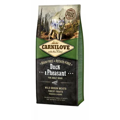CARNILOVE -   chien Adulte Canard et Faisan - Carnilove