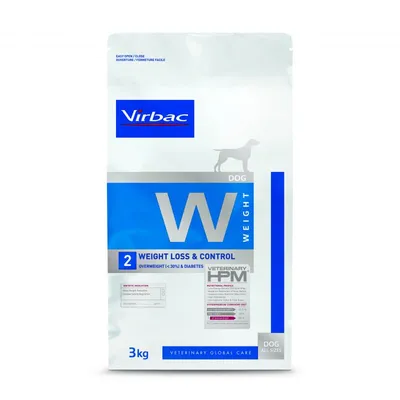 VIRBAC - Veterinärmedizinische HPM Hunde-W2-Gewichtsverlust- und -Kontroll