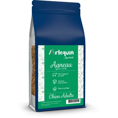 Arlequin - CROQUETTE CHIEN    AGNEAU Arlequin - CROQUETTE CHIEN    AGNEAU