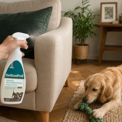 LABORATOIRE AGECOM - Hundeabwehrspray für den Innenbereich - Stop Repellen LABORATOIRE AGECOM - Hundeabwehrspray für den Innenbereich - Stop Repellen