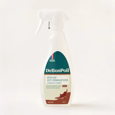 Répulsif Anti-Dégradations DE BON POIL Chat500 ml