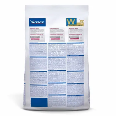 VIRBAC -   CHAT VET HPM CAT W2 WEIGHT LOSS&CONTROL