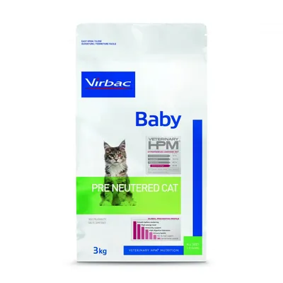 VIRBAC -   CHAT VET HPM CAT BABY PRE NEUTERED VIRBAC -   CHAT VET HPM CAT BABY PRE NEUTERED