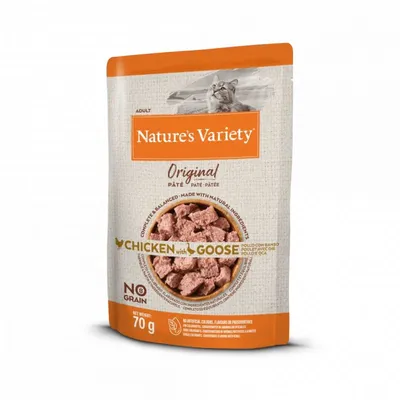 NATURE'S VARIETY -  CHAT - ORIGINAL POULET / OIE