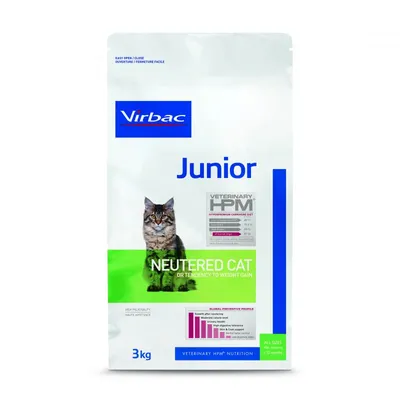 Virbac Veterinary HPM Croquettes chat stérilisé junior Virbac Veterinary HPM Croquettes chat stérilisé junior