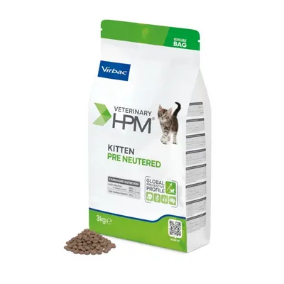 VIRBAC - Veterinärmedizinisches HPM Katzenfutter für kastrierte und vorkas