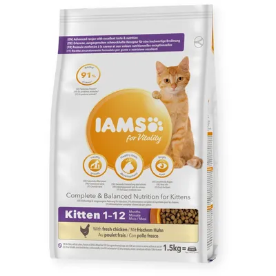 IAMS -   chaton Poulet - IAMS for Vitality