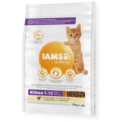 IAMS -   chaton Poulet - IAMS for Vitality